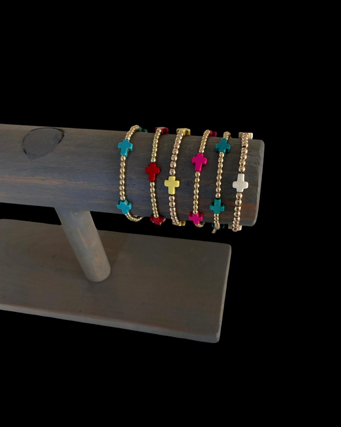 (Copy) Statement 3mm 14k gold filled Cross bracelet