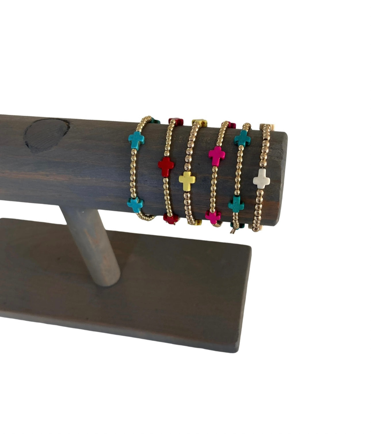 (Copy) Statement 3mm 14k gold filled Cross bracelet
