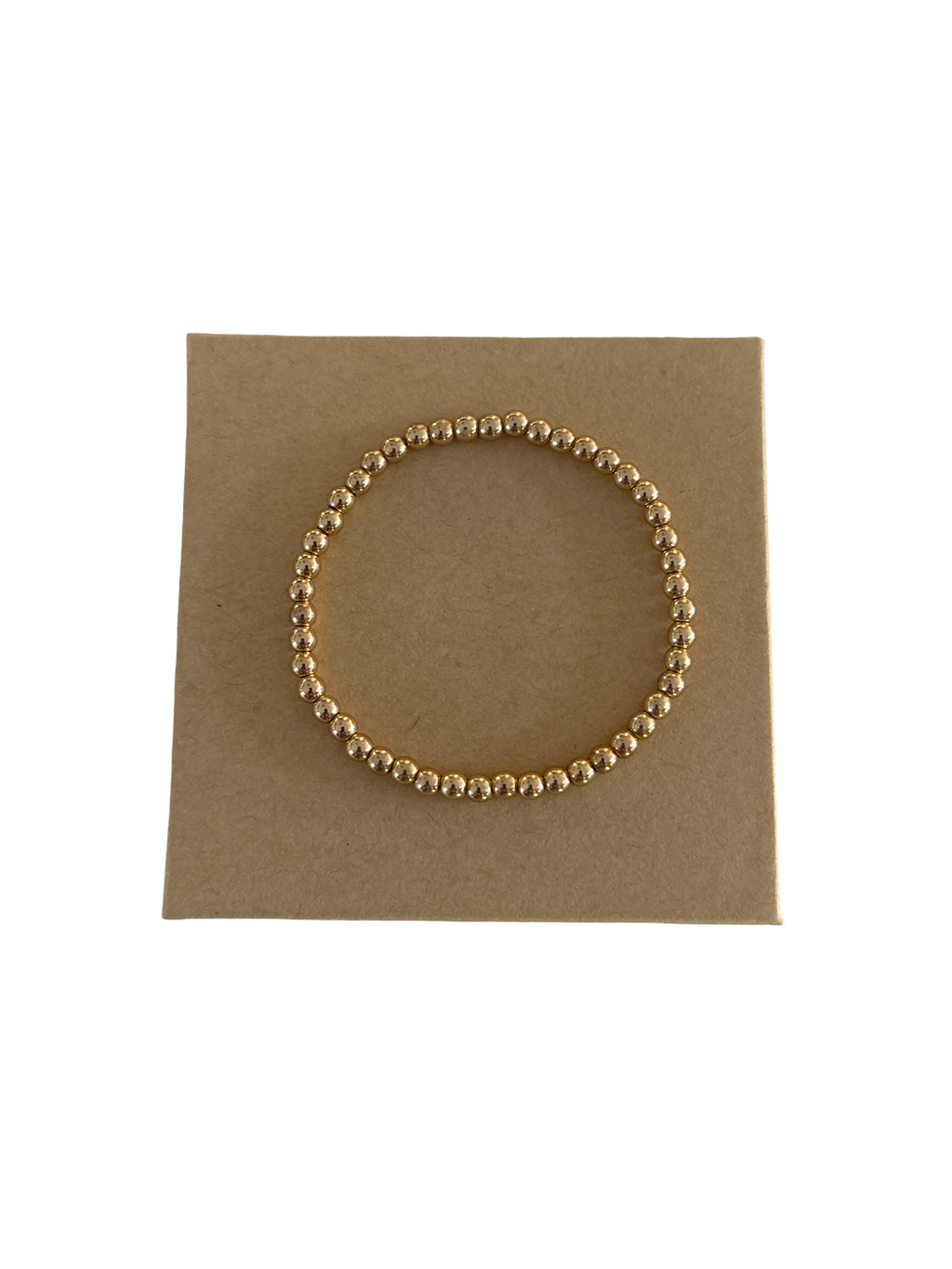 Minimalist 4mm 14k gold filled