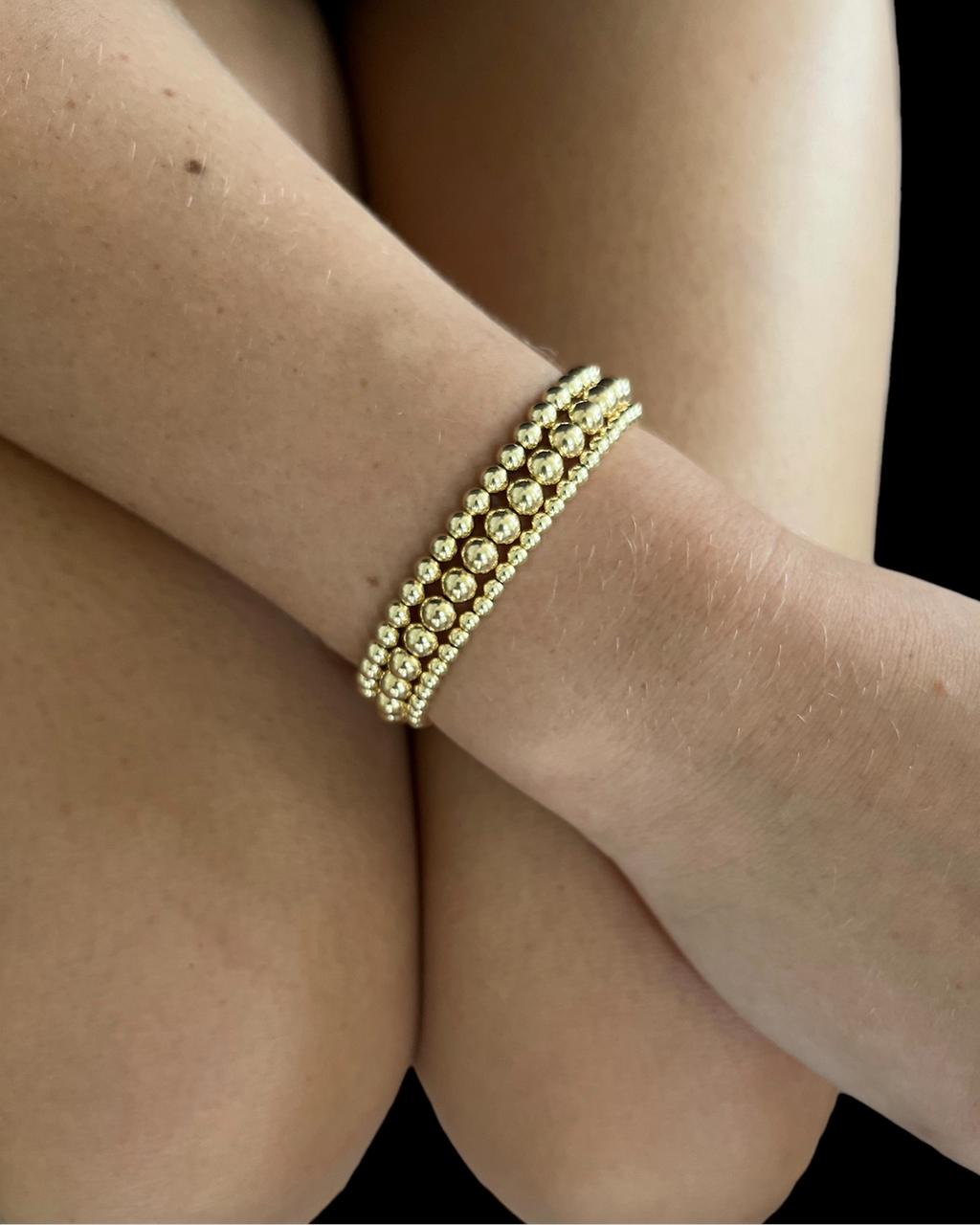 Mini Petite Love me BUNDLE includes 3 bracelets. 2mm, 3mm, & 4mm