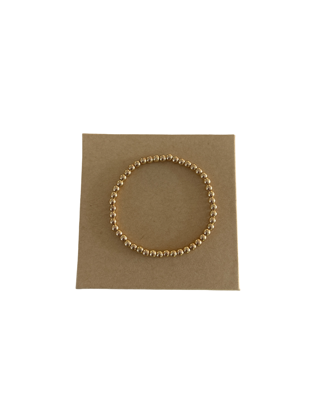 Minimalist 4mm 14k gold filled